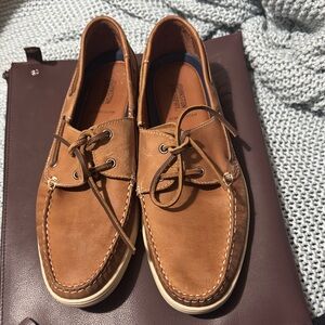Johnston & Murphy Tan Boat Shoes